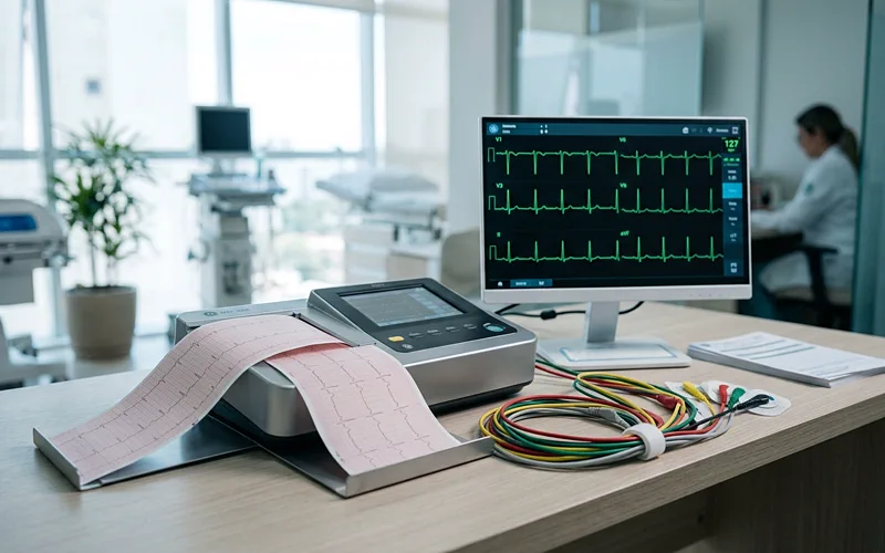 Aparelho de eletrocardiograma